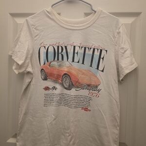 Hybrid Apparel Cream Graphic Tee